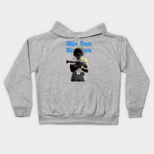 Classic Sax Miles Davis Kids Hoodie